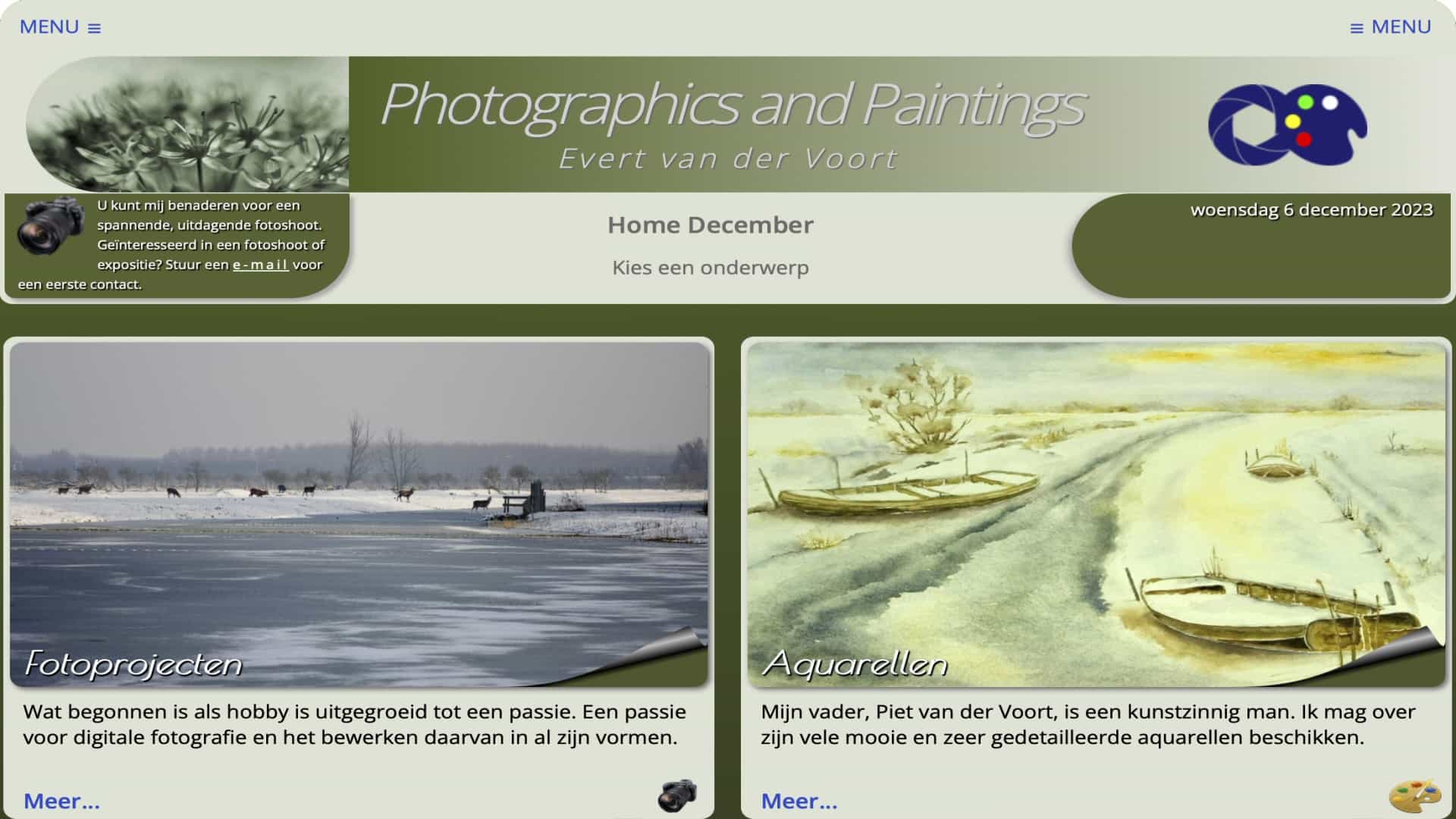 Photographics and Paintings